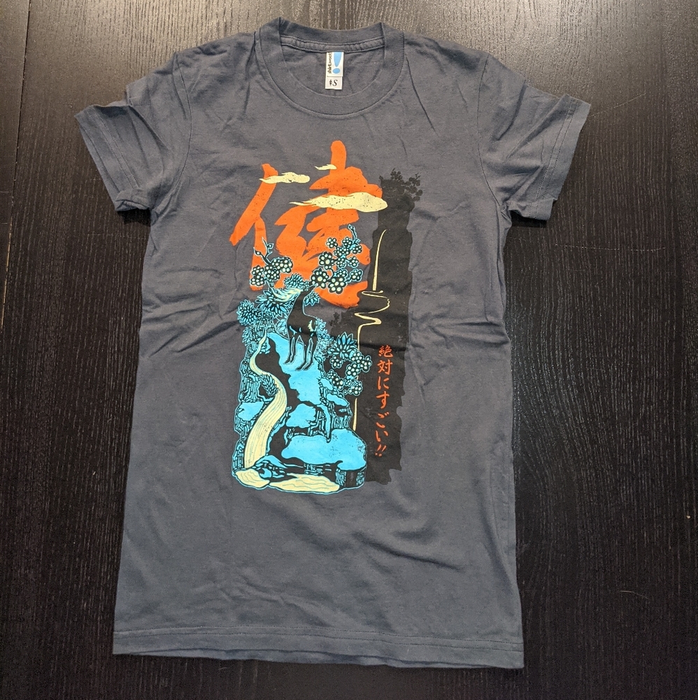 Woot! S Women's tee shirt with Japanese design